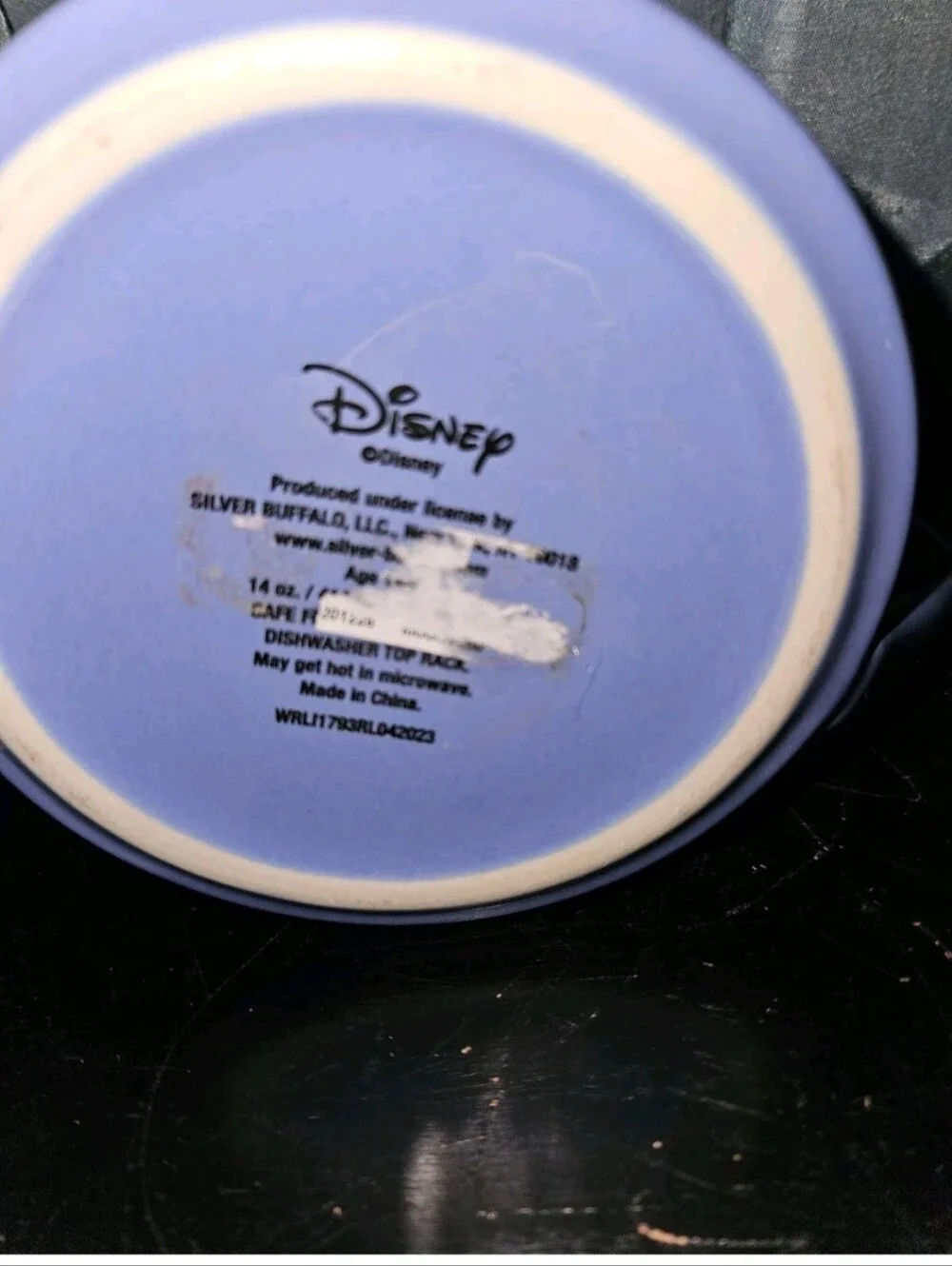 Unique Halloween Stitch Coffee Mug Wide Bottom Disney 14 oz Cup Collectible